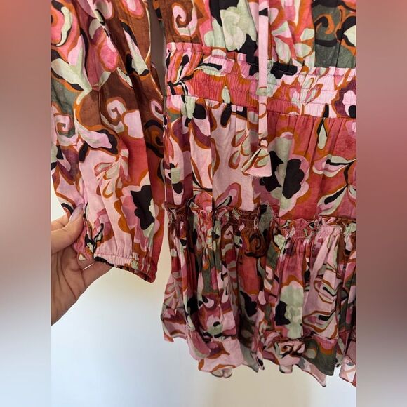 NWT Misa Los Angeles Lorena Cotton Mini Dress Small - Picture 8 of 10